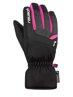 Перчатки детские Reusch Bennet R-Tex Xt Junior, розовый-черный, 16