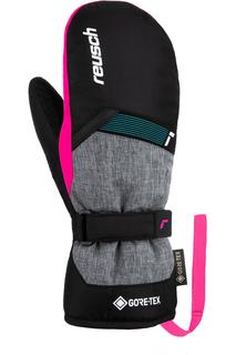 Варежки детские Reusch Flash Gore-Tex Junior, розовый-серый-черный, 17
