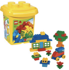 Конструктор Lego Duplo Набор кубиков в ведре, 76 дет.(4586905)