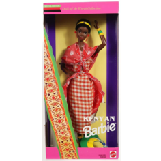 Кукла Барби коллекционная Barbie Dolls of the World Collection Kenyan 1993