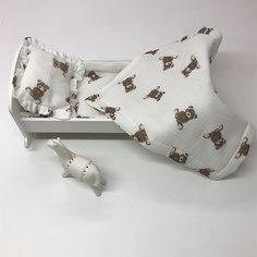 Кукольное постельное белье No Brand