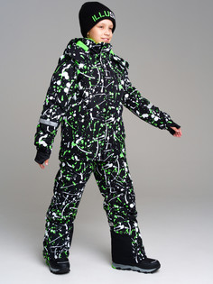 Комплект верхней одежды PlayToday 32411024, черный, белый, 140