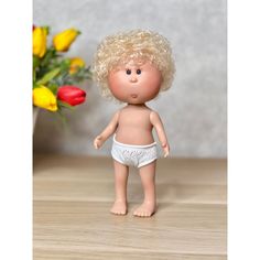 Кукла Nines dOnil виниловая 23см Little Mio без одежды (3199W17A)