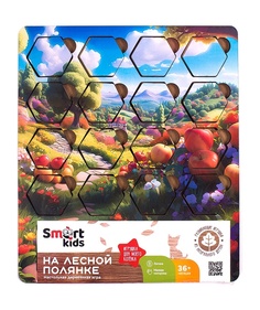 Настольная деревянная игра "На лесной полянке" Smart kids