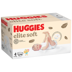 Подгузники Huggies Elite Soft 8-14 кг, 4 размер, 108 шт