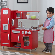 Детская кухня Kidkraft винтаж, цвет красный 53173_KE