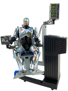 Фигурка Neca раненый Робокоп с док-станцией Robocop подвижная 18 см