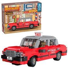Конструктор Zhe Gao 991010 Ретро такси Nostalgic Classic Bus 700 деталей