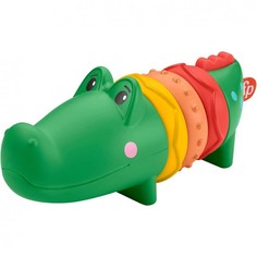Развивающая игрушка для малышей Fisher-Price Погремушка Крокодил сенсорная GWL67