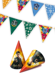 Набор для праздника ND Play №3 Harry Potter колпачки, гирлянда 296668