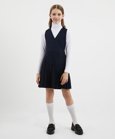 Сарафан детский Gulliver 224GSGC2503, синий, 128