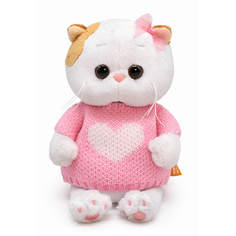 Игрушка мягкая BUDI BASA Ли-Ли BABY в свитере с сердцем 20см