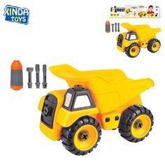 Игрушка автомобиль Самосвал Fanrong конструктор с отверткой 200030244 Фанронг