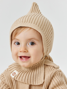 Шапка детская Happy Baby 88513, beige, размер 44
