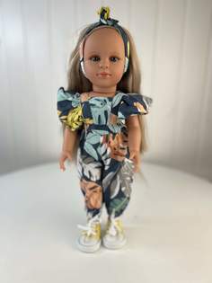 Кукла Lamagik Нина, блондинка, в комбинезоне, 42 см, 45105К8