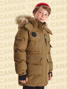 Куртка детская Premont WP72490, горчичный, 122