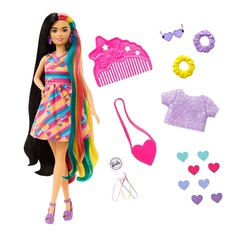 Кукла Barbie Барби Totally Hair с сердечками