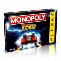 Настольная игра Монополия Назад в будущее на английском языке WM01330 Monopoly
