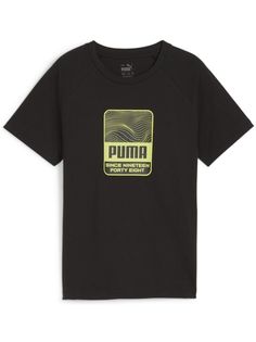 Футболка Puma Active Sports Graphic Tee B, черный, 152