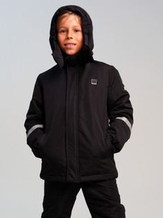 Куртка детская PlayToday 32411030, черный, 158