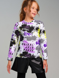 Лонгслив детский PlayToday 32421195, разноцветный, 164