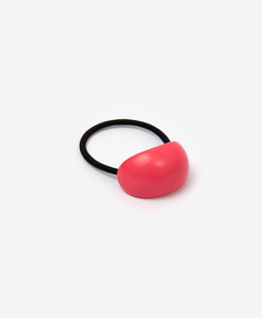 Резинка для волос с декором розовая для девочки Gulliver, One size, 22401GMA1209