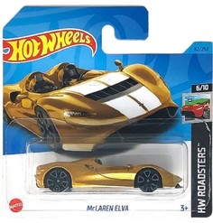 Машинка базовой коллекции Hot Wheels McLAREN ELVA золотистая 5785 HKH40