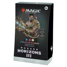 Настольная игра Magic The Gathering: Commander Deck Creative Energy MTG Modern Horizons 3