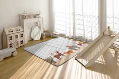 Развивающий коврик Parklon двусторонний Prime Living Неразлучные друзья 150x200x1 см
