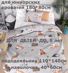 Комплект детского постельного белья Велли, бязь Welly