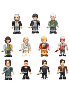 Мини фигурки StarFriend Доктор Кто 11 образов Doctor Who аксессуары 4,5 см