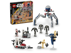 Конструктор Lego Star Wars Clone Trooper & Battle Droid Battle Pack, 75372