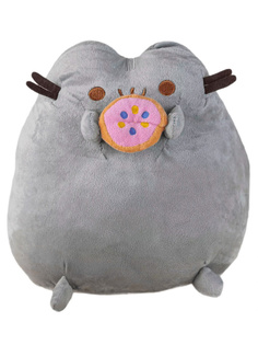 Мягкая игрушка StarFriend кот Пушин с пончиком Pusheen 24 см
