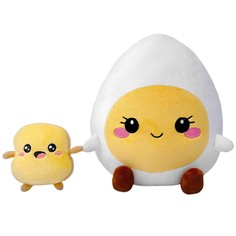 Мягкая игрушка «Яичко с хлебушком» Pomposhki