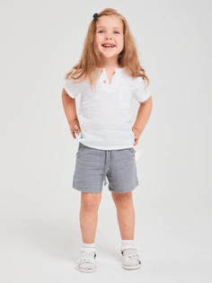 Рубашка детская ProstoDeti Р1002short, белый, 86