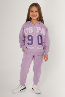 Костюм повседневный US Polo Assn G084SZ0HF0US1628_VR034, сиреневый, 140