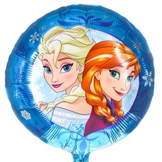 Шар воздушный "Анна и Эльза", 18 дюйм, фольгированный, Холодное сердце Disney