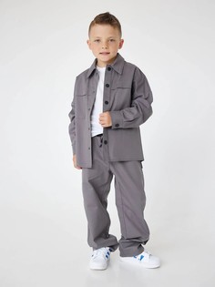 Рубашка Batik Матвей (052 ш24), размер 146, цвет Серый Батик