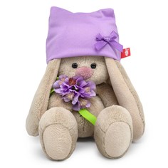Мягкая игрушка BUDI BASA Зайка Ми в шапочке и с букетом (малыш) 15 см SidX-627