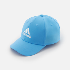 Бейсболка детская Adidas Embroidered Logo Lightweight Baseball Cap IR7886 голубая, 51-53