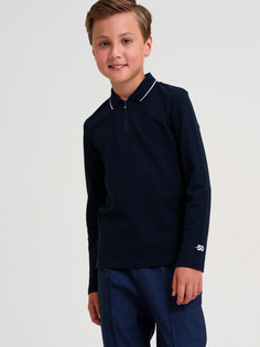 Поло детское PlayToday 22417063, темно-синий, 158