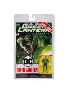 Фигурка с комиксом Green Lantern Hal Jordan 8см MF15847 DC Comics