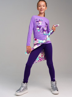 Леггинсы детские PlayToday 32421526, тёмно-синий, 164