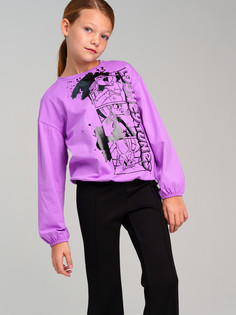 Джемпер детский PlayToday 32441035, фиолетовый, 152