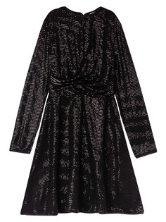 Платье детское PlayToday 42421035, черный, 146