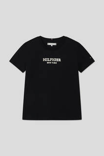 Футболка детская Tommy Hilfiger KG0KG07715, синий, 140
