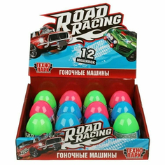 Машинка Road racing в яйце 7,5 см No Brand
