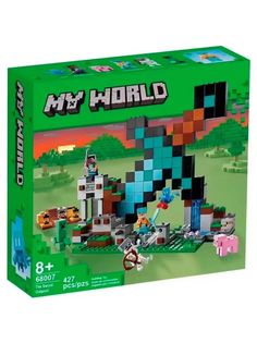 Конструктор Minecraft Застава Меча 68007, 427 No Brand