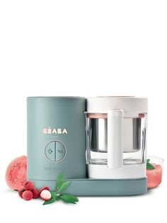 Пароварка блендер для детского питания BEABA BABYCOOK NEO эвкалипт