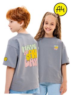 Футболка детская А4 Nice Day, 146